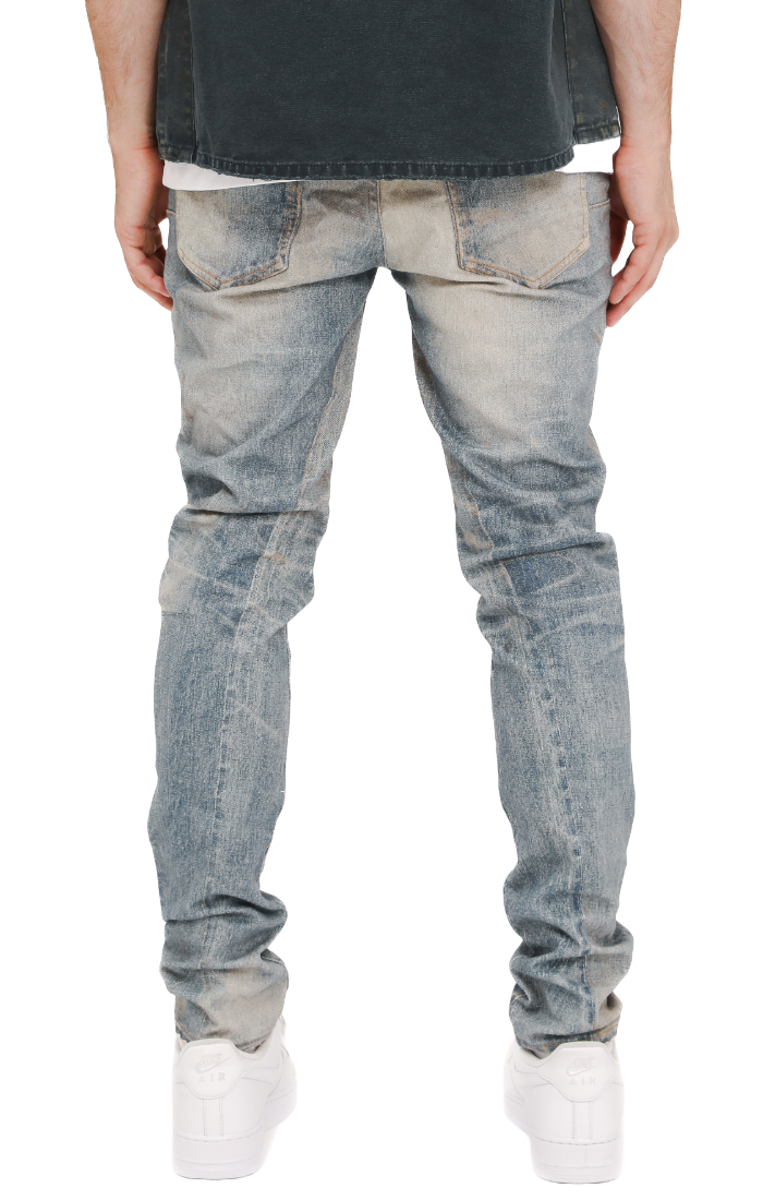 PURPLE Skinny Cyanine Jewel Denim