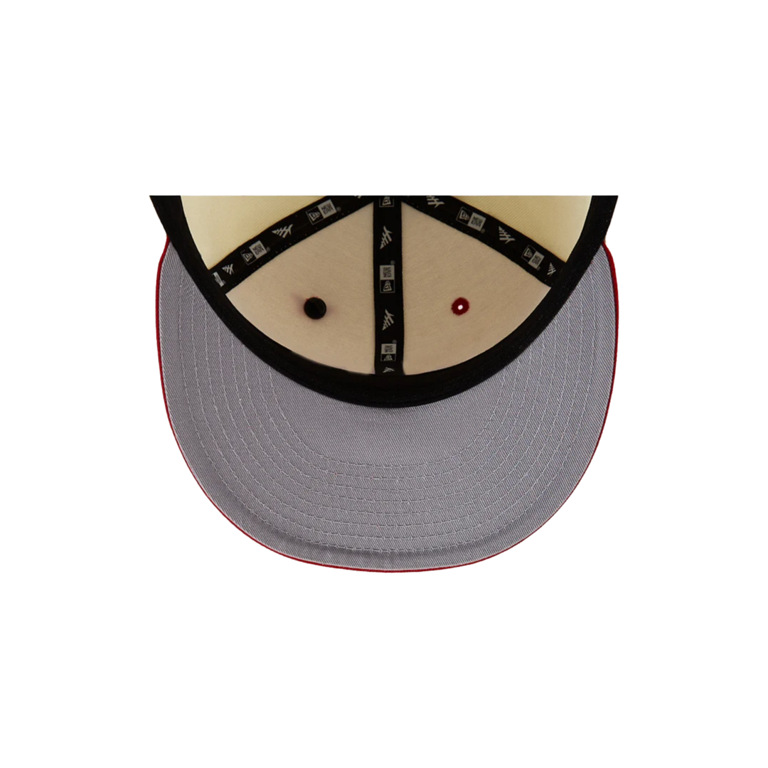 The Original Chrome White/Crimson 9Fifty Snapback