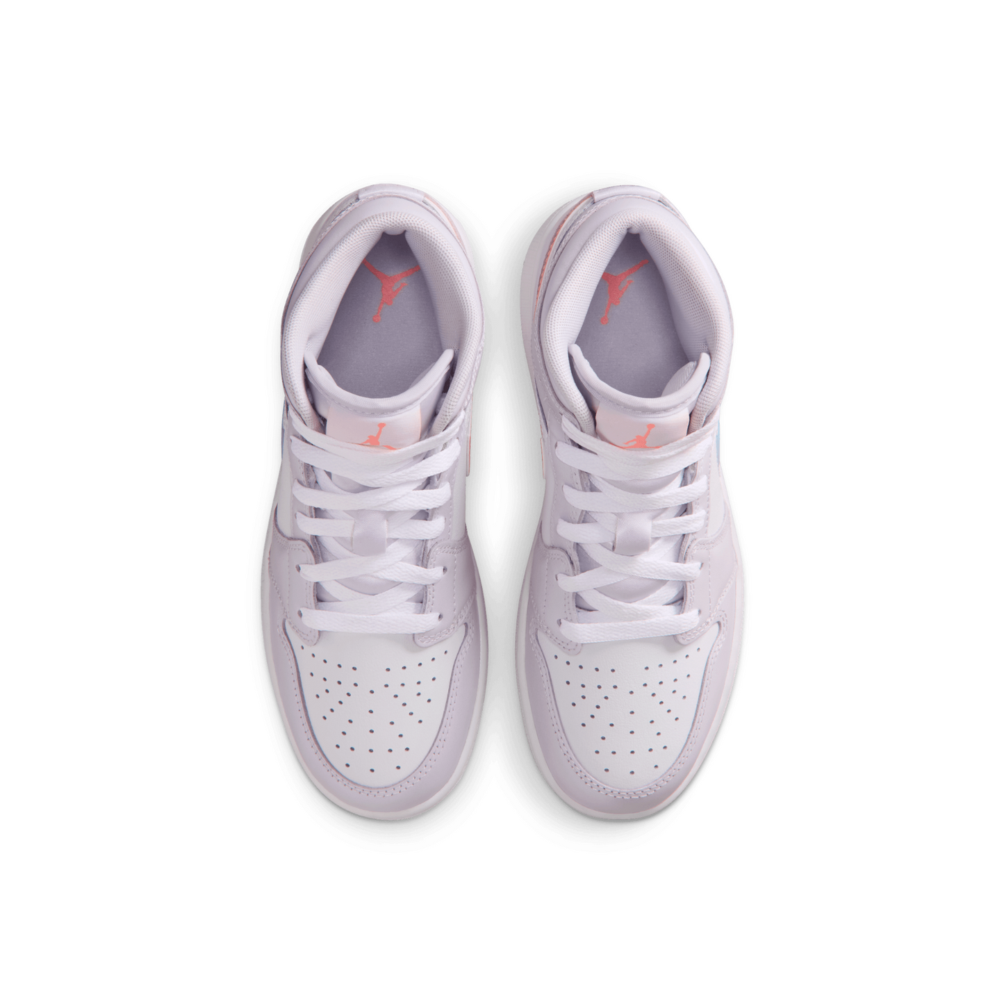 Air Jordan 1 Mid Youth "Barely Grape Iridescent"