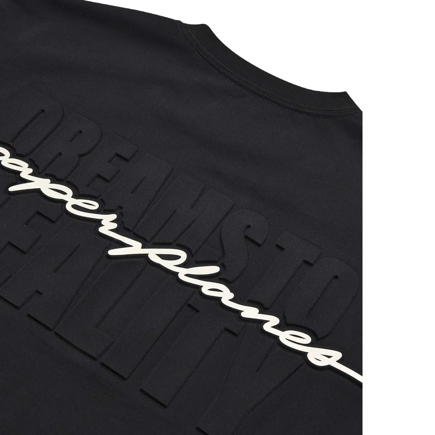 3D Molded Dreams to Reality Script Tee