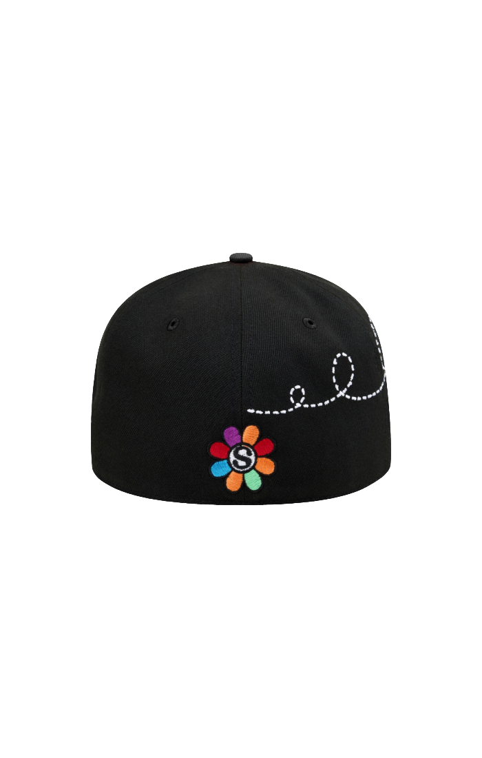 PAPER PLANES Jae Tips X Planes Savior 59FIFTY Fitted Crown Hat (Black)