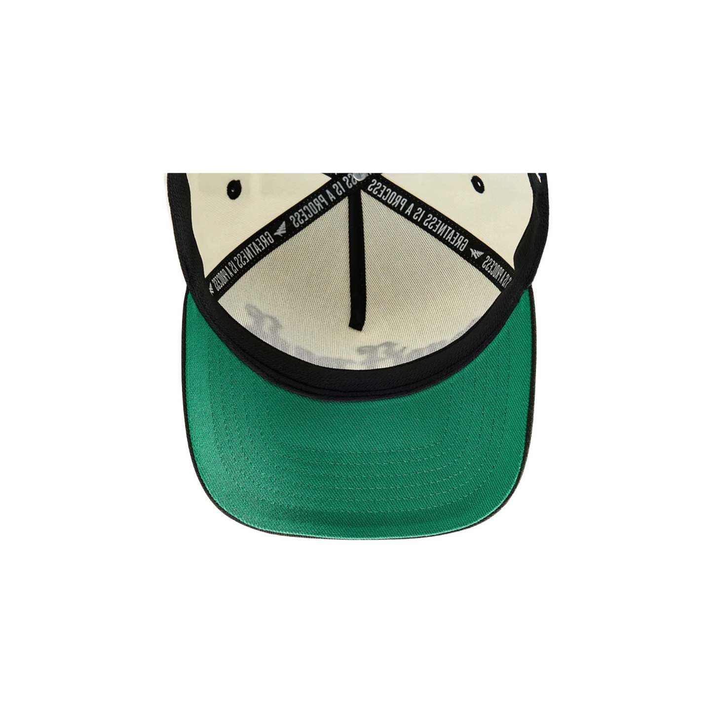 The Old E A-Frame Snapback (Eggshell)