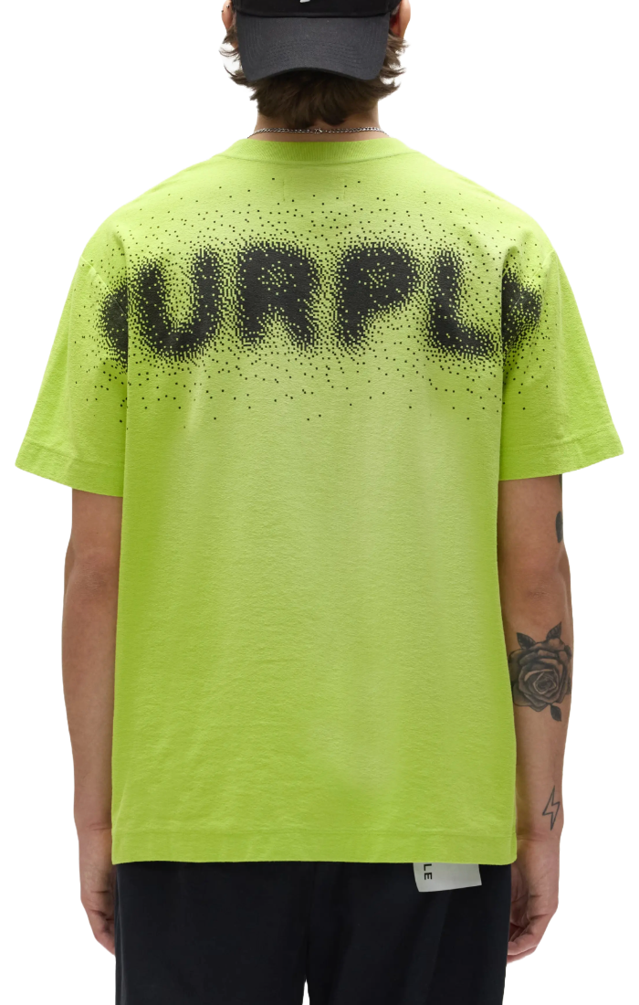 PURPLE Pixelated Tee (Green)