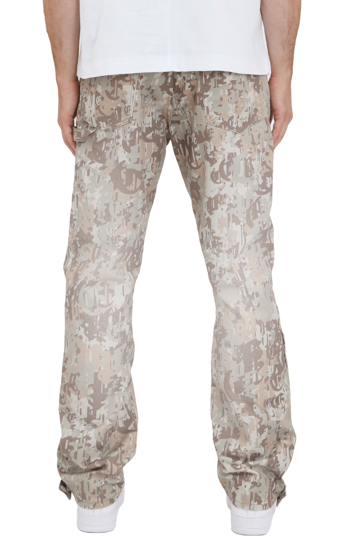 PURPLE Twill Snap Carpenter Pant