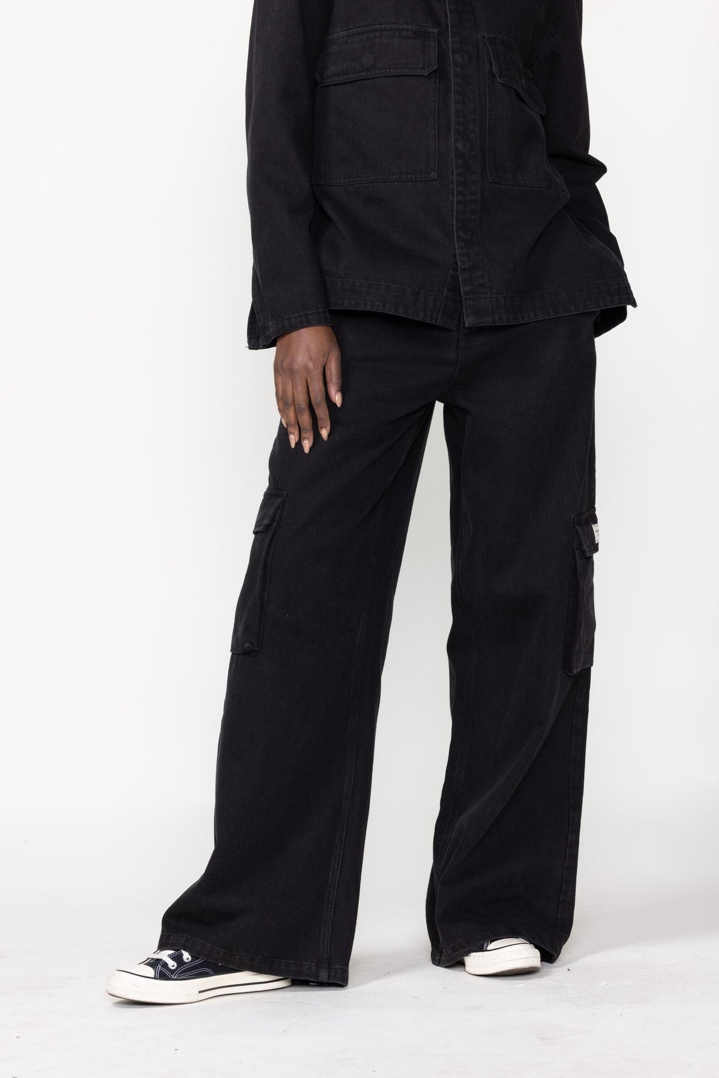 HONOR THE GIFT - Denim Cargo Pant