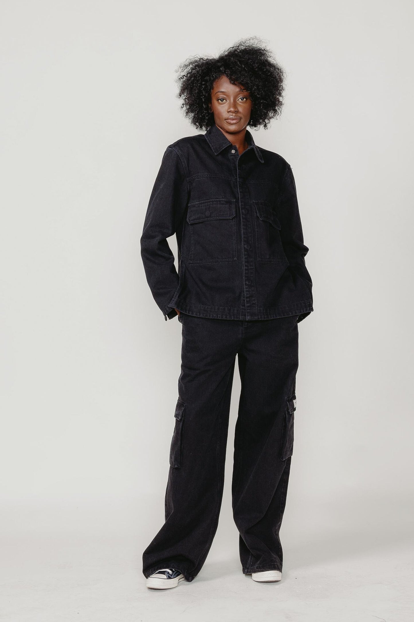 HONOR THE GIFT - Denim Cargo Pant