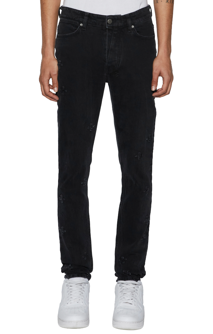 KSUBI Van Winkle Black Marble Kplus Denim