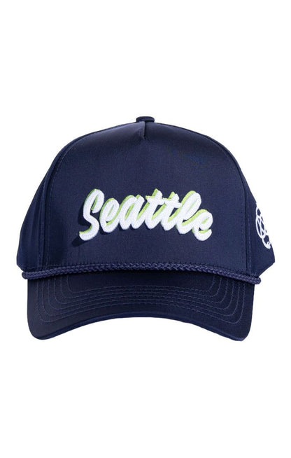 Seattle Satin Souvenir (Navy)