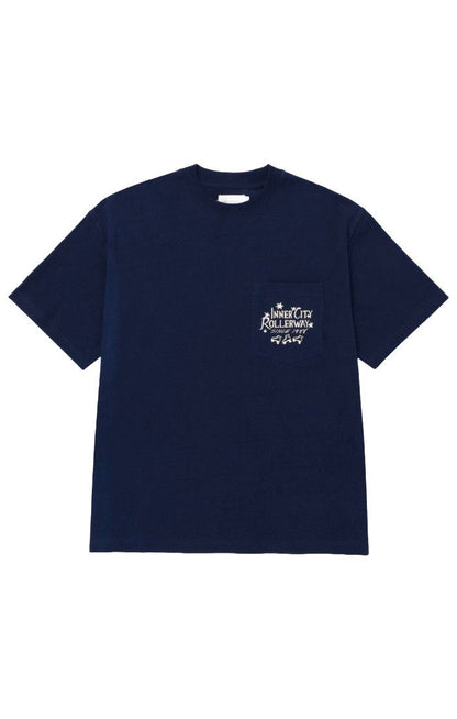Roller Rink Tee Navy