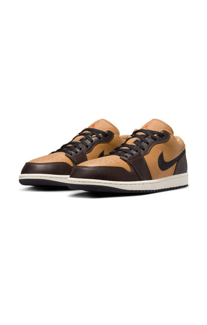AIR JORDAN 1 Low Youth "Flax/Black"
