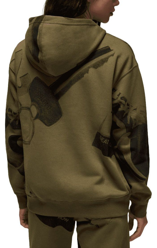 JORDAN Brooklyn Printed Pullover Hoodie