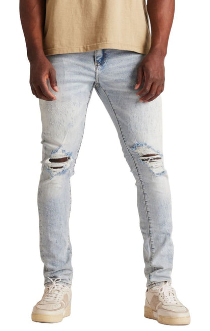 Kyler Skinny Denim Sky Wash