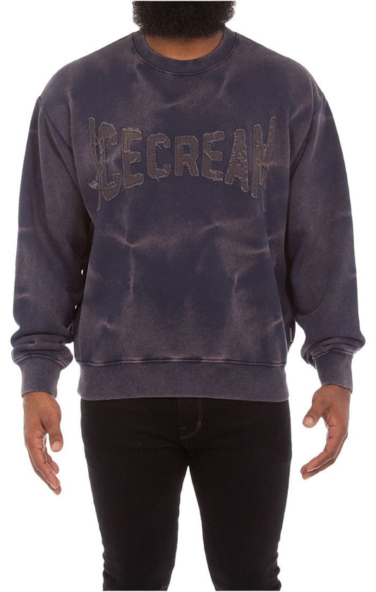 ICE CREAM- Fast Sweatshirt (Navy Blazer)