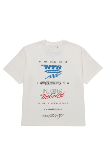 Persistence Race Tee White