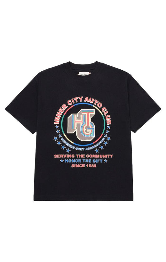 HONOR THE GIFT- Auto Association Tee (Black)
