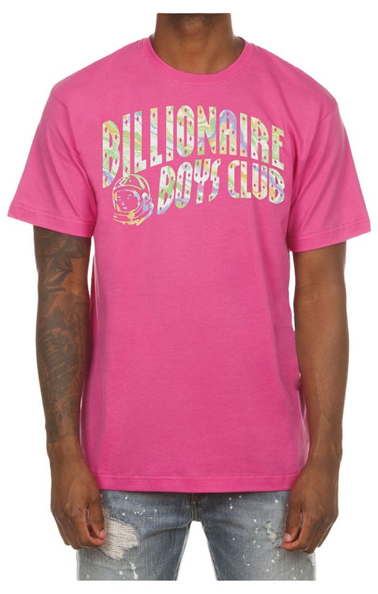 BILLIONAIRE BOYS CLUB Arch Tee (Carmine Rose)