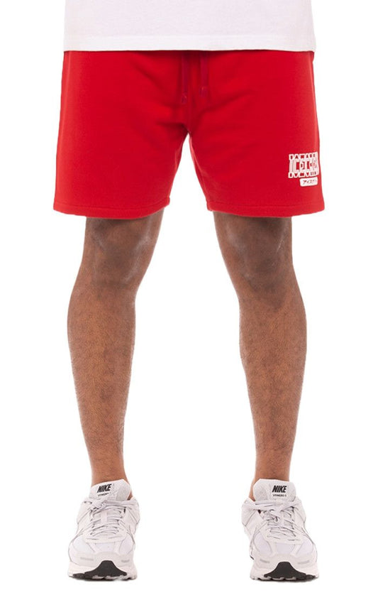 ICE CREAM College Sweatshorts (Haute Red)