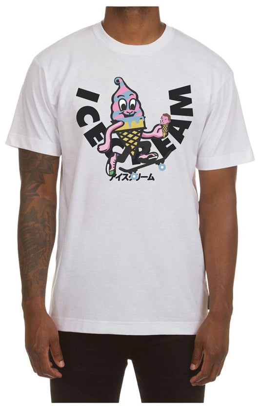 ICE CREAM Skate Cone Tee (White)