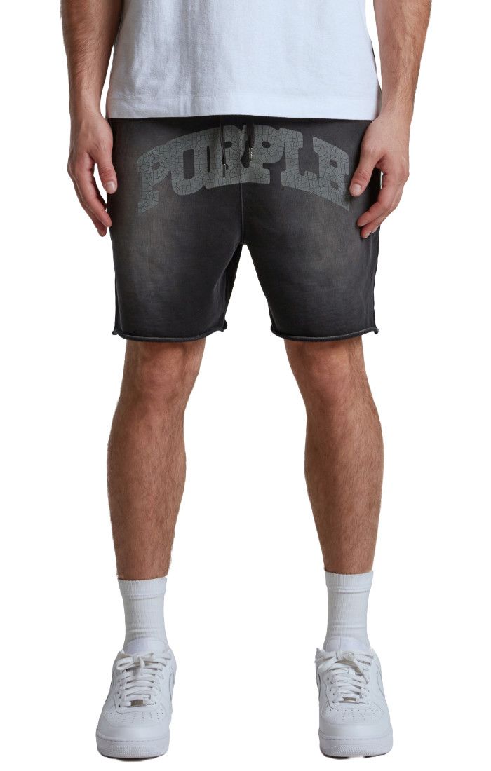 PURPLE Arched Gothic Shorts