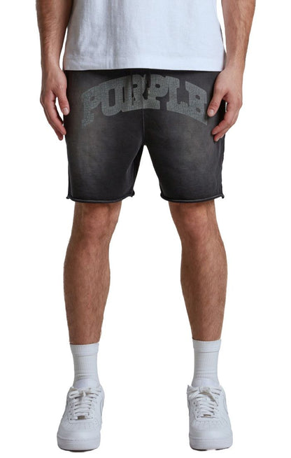 Arched Gothic Shorts Black