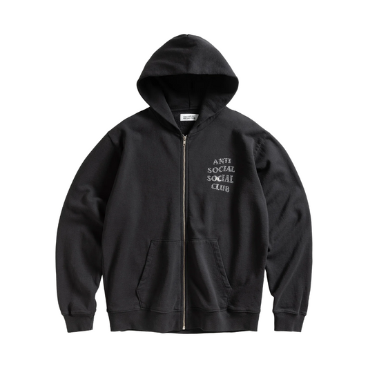 Rhinestone Zip Up Hoodie