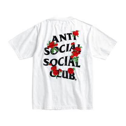 Embroidered Rose KKotch Tee (White)