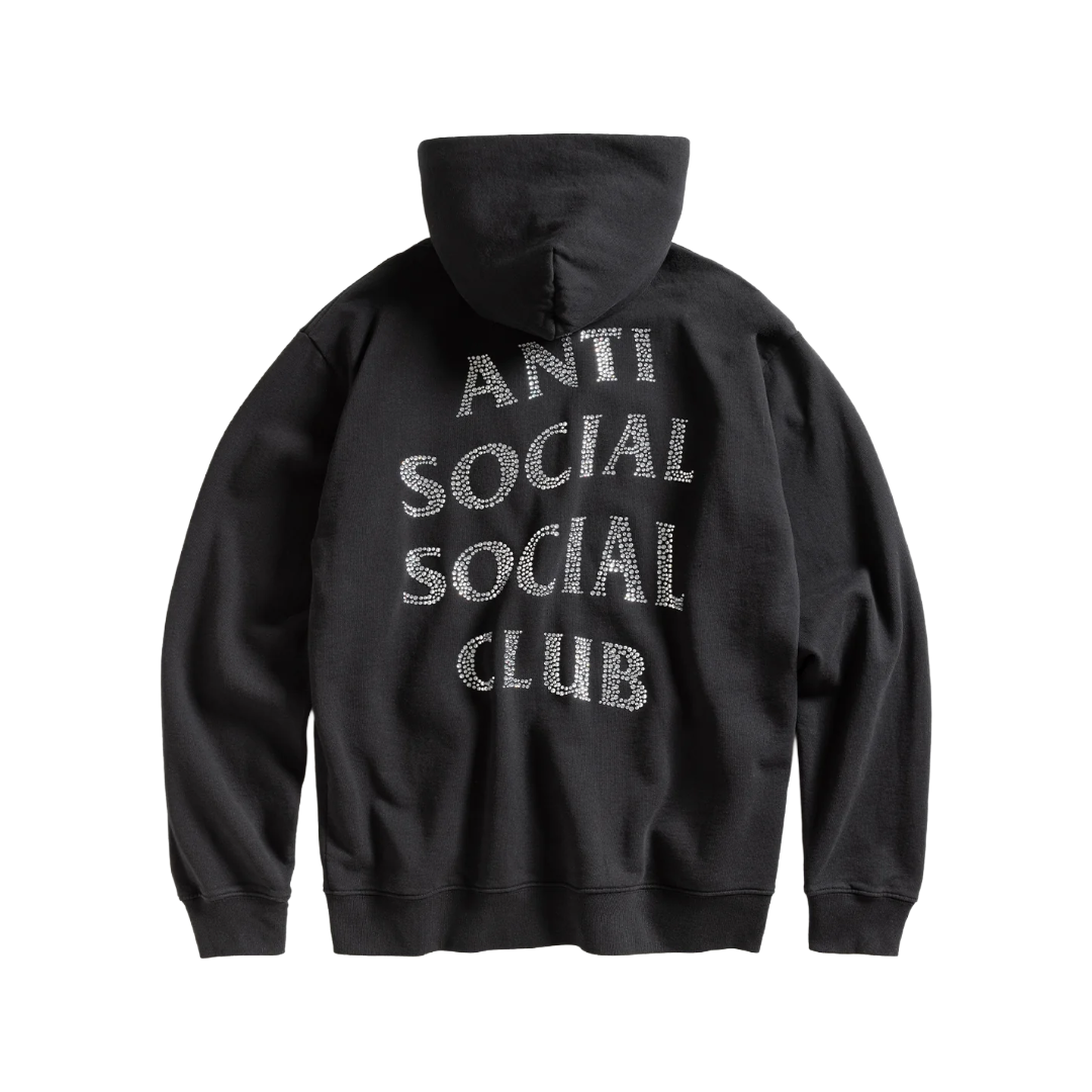 Rhinestone Zip Up Hoodie