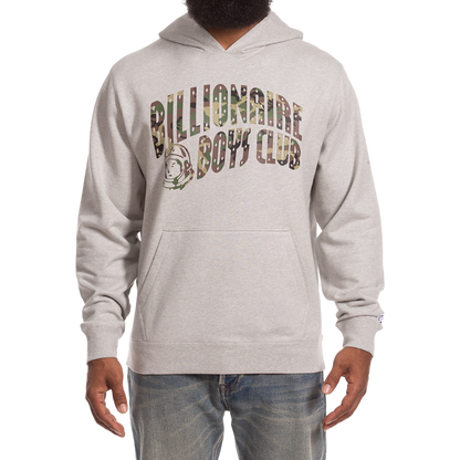 Camo Hoodie (Heather Grey)