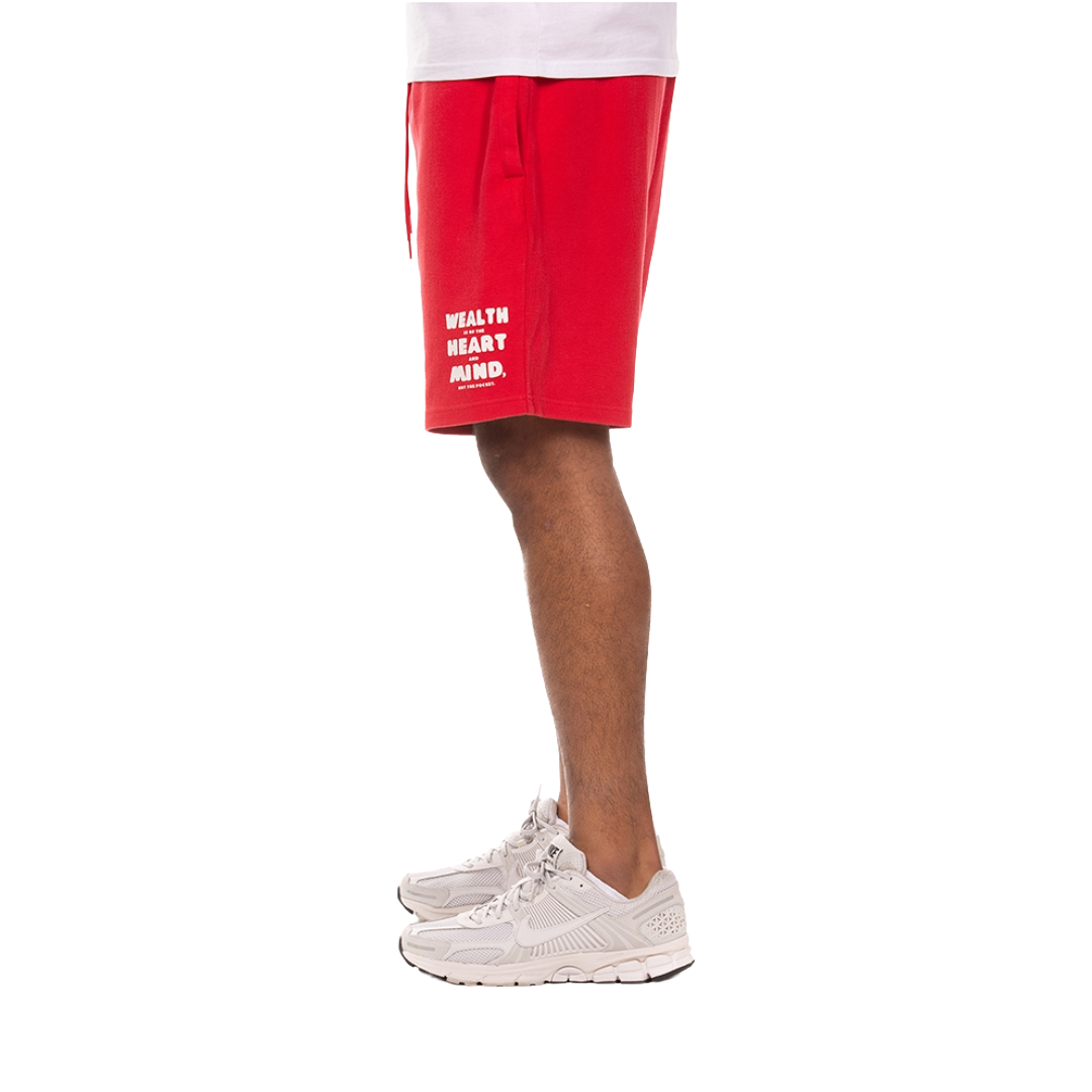 Helmet Sweatshorts (Red)