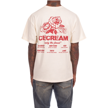 Rose Tee (Antique White)
