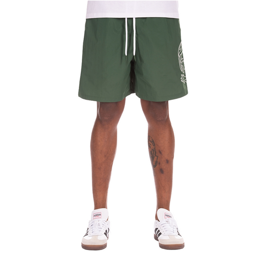 Helmet Woven Shorts (Green Pastures)