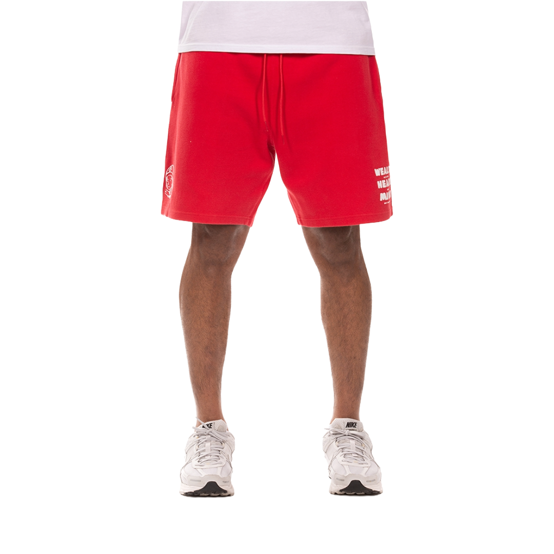 Helmet Sweatshorts (Red)