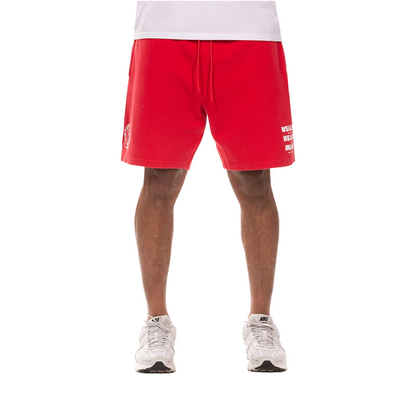 Helmet Sweatshorts (Red)
