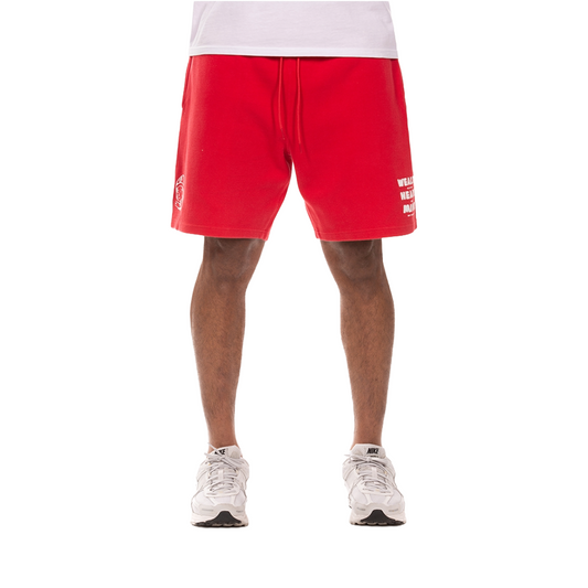 Helmet Sweatshorts (Red)