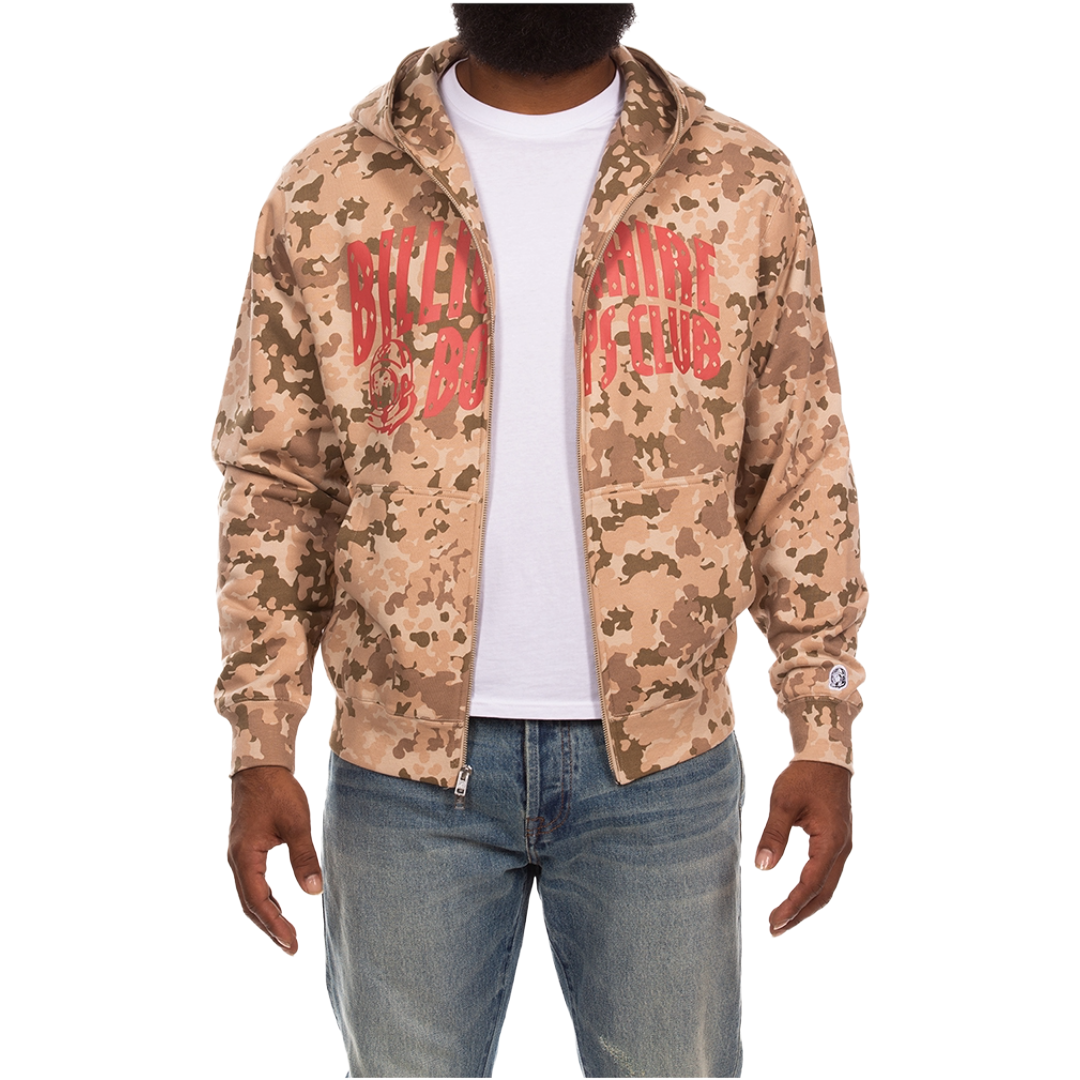 Camo Zip Hoodie