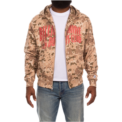 Camo Zip Hoodie