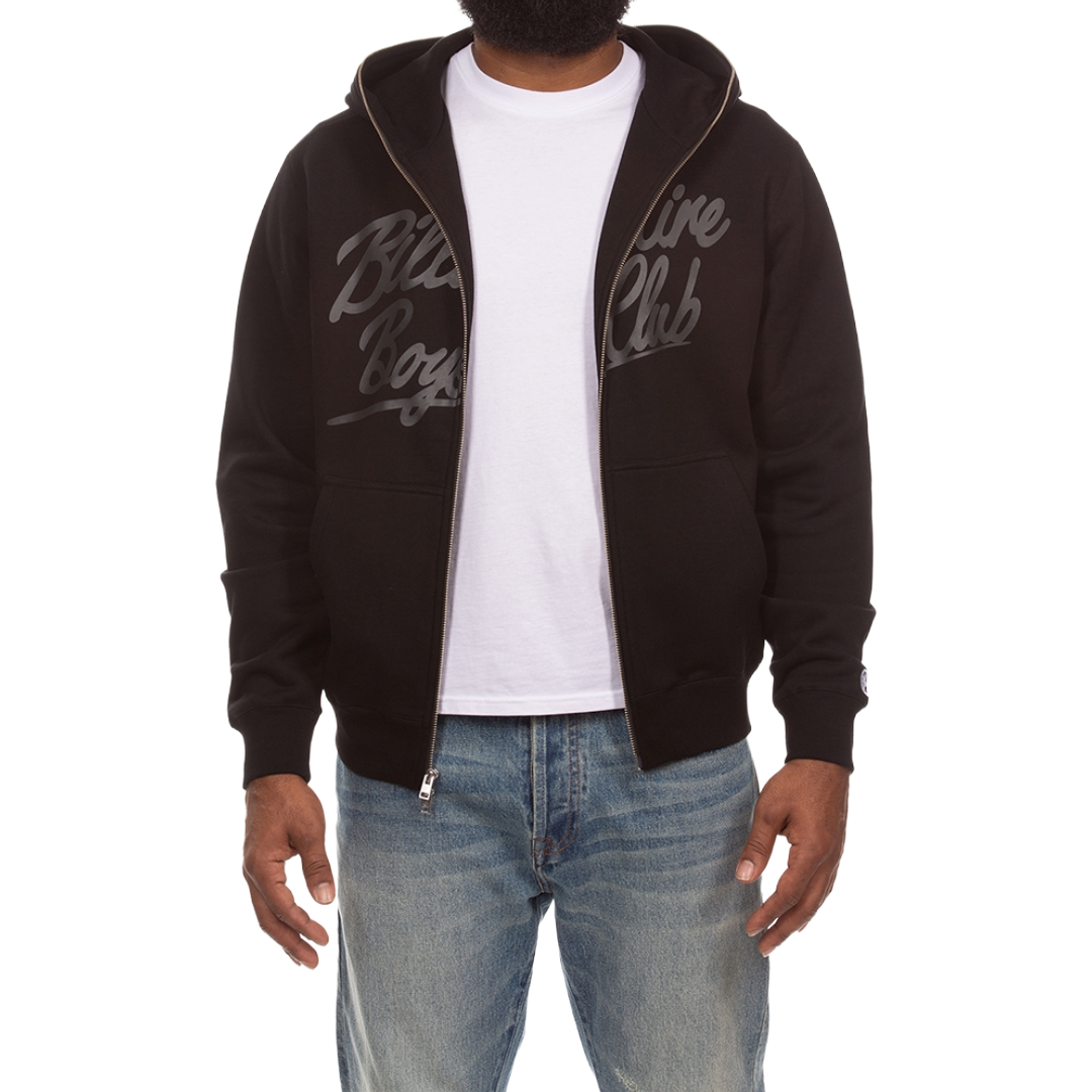 Script Zip Hoodie