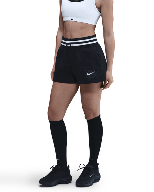 Phoenix Fleece  High-Waisted Graphic Shorts