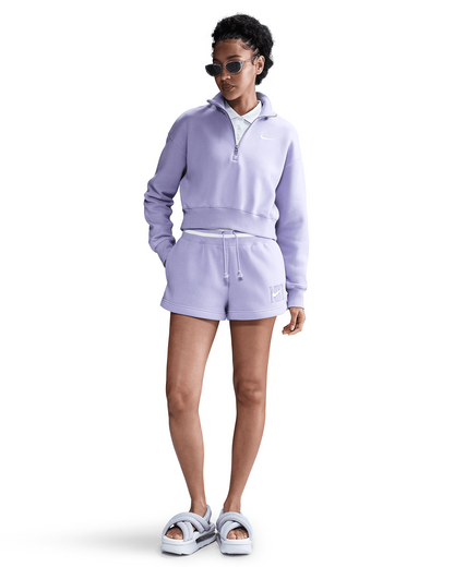 Phoenix Fleece  High-Waisted Graphic Shorts