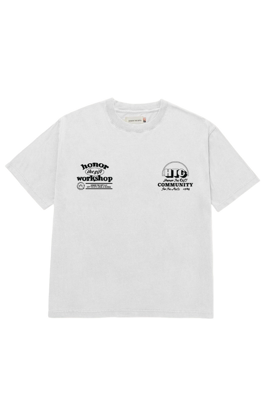 HONOR THE GIFT Honor Workshop Tee (Bone)