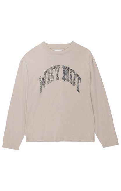 Why Not LS Tee Sand