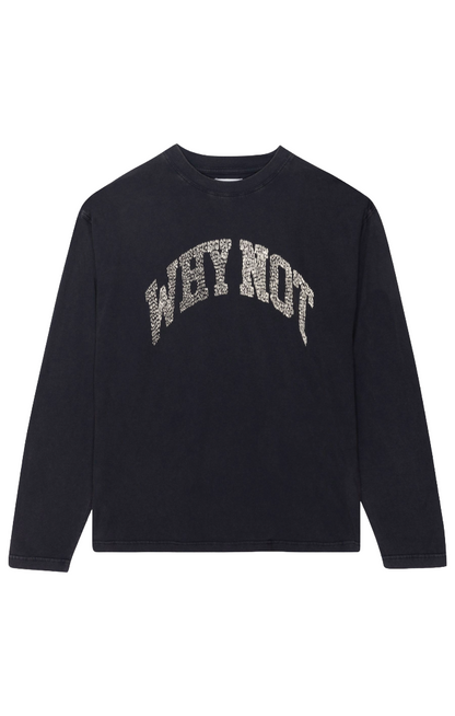 Why Not LS Tee Black