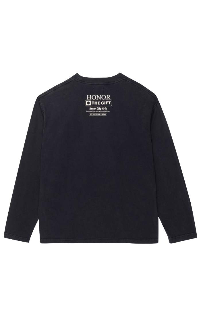 Why Not LS Tee Black