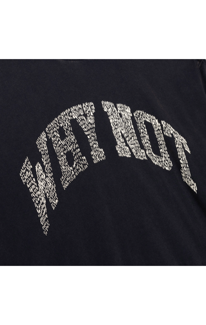 Why Not LS Tee Black