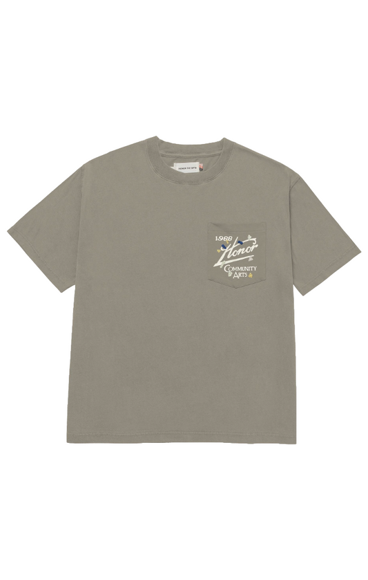 HONOR THE GIFT Community Arts Tee (Pebble)