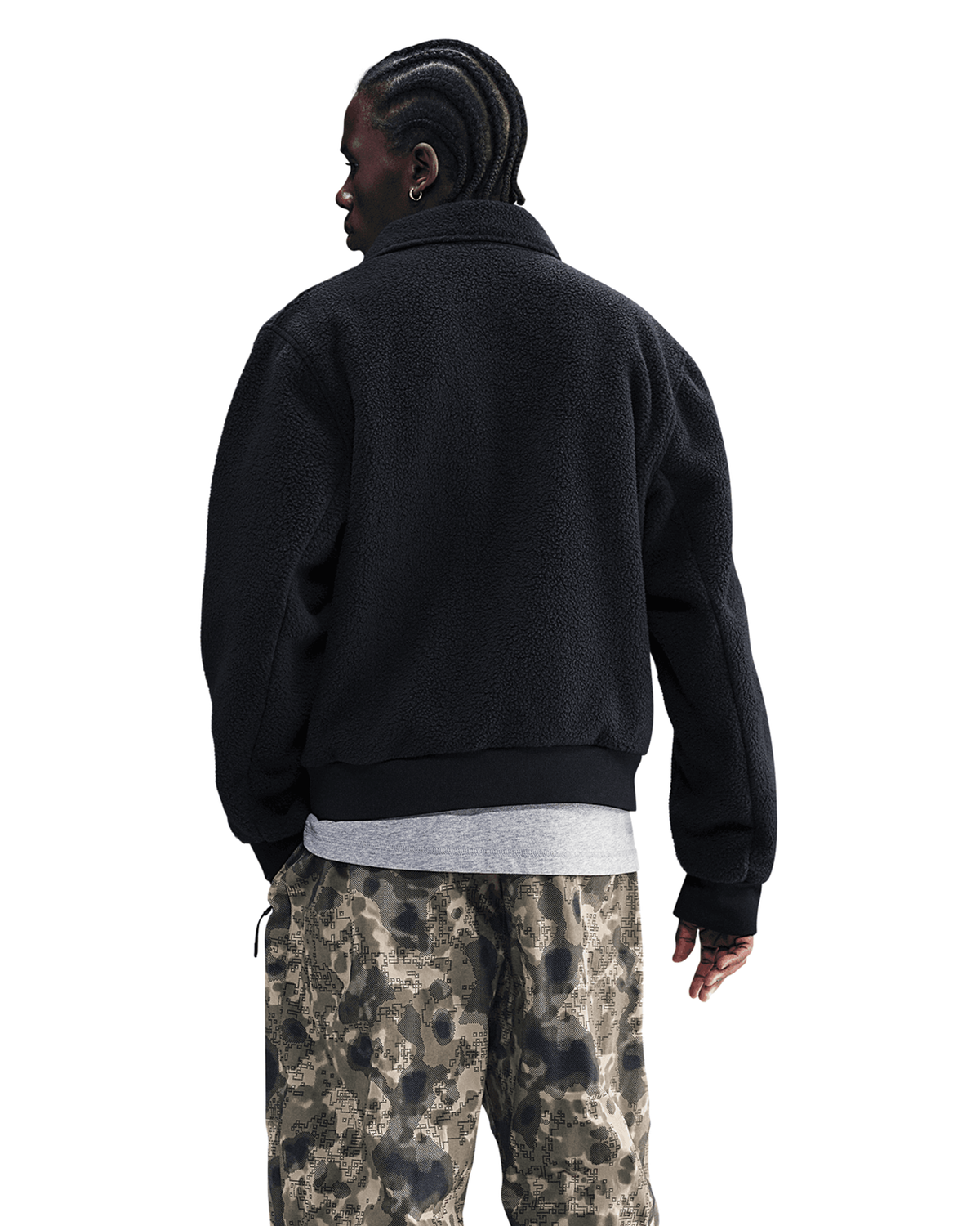 Sportswear Club High-Pile Fleece Coaches Jacket