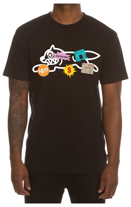 ICE CREAM Cashier Tee (Black)