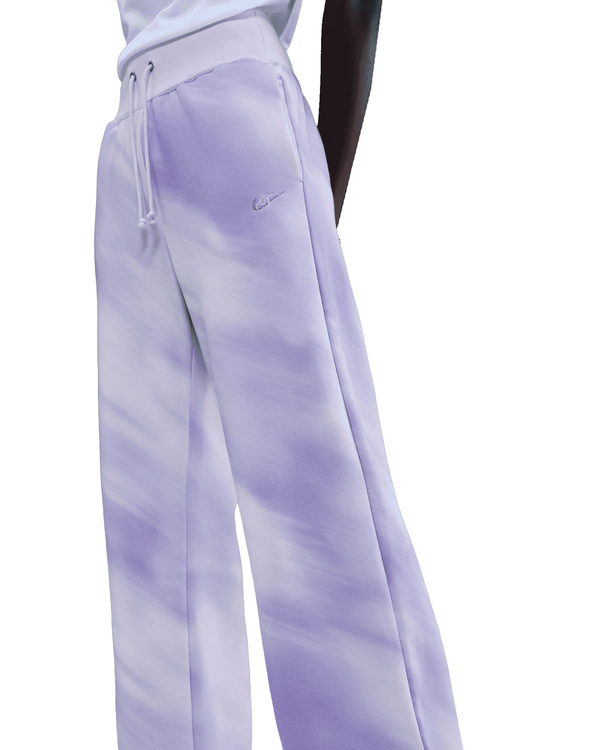 NIKE Womens Sportswear Phoenix Fleece High Waisted Open Hem Pants