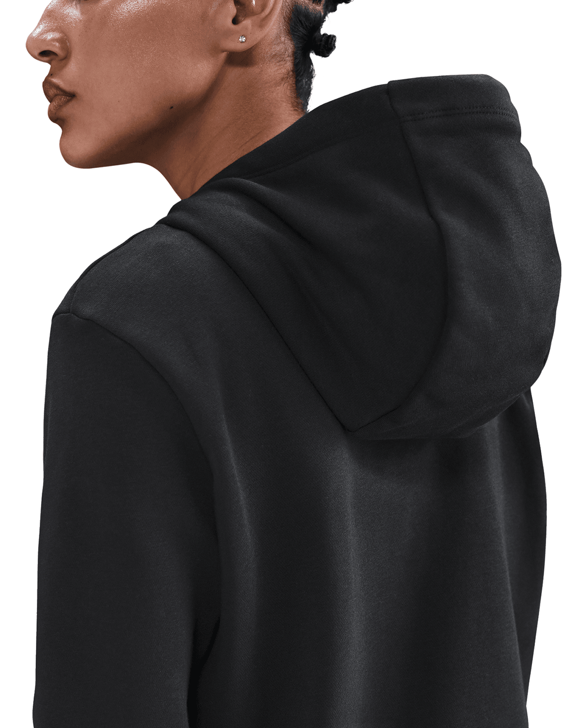 NIKE Womens Sportswear Graphic Pullover Hoodie