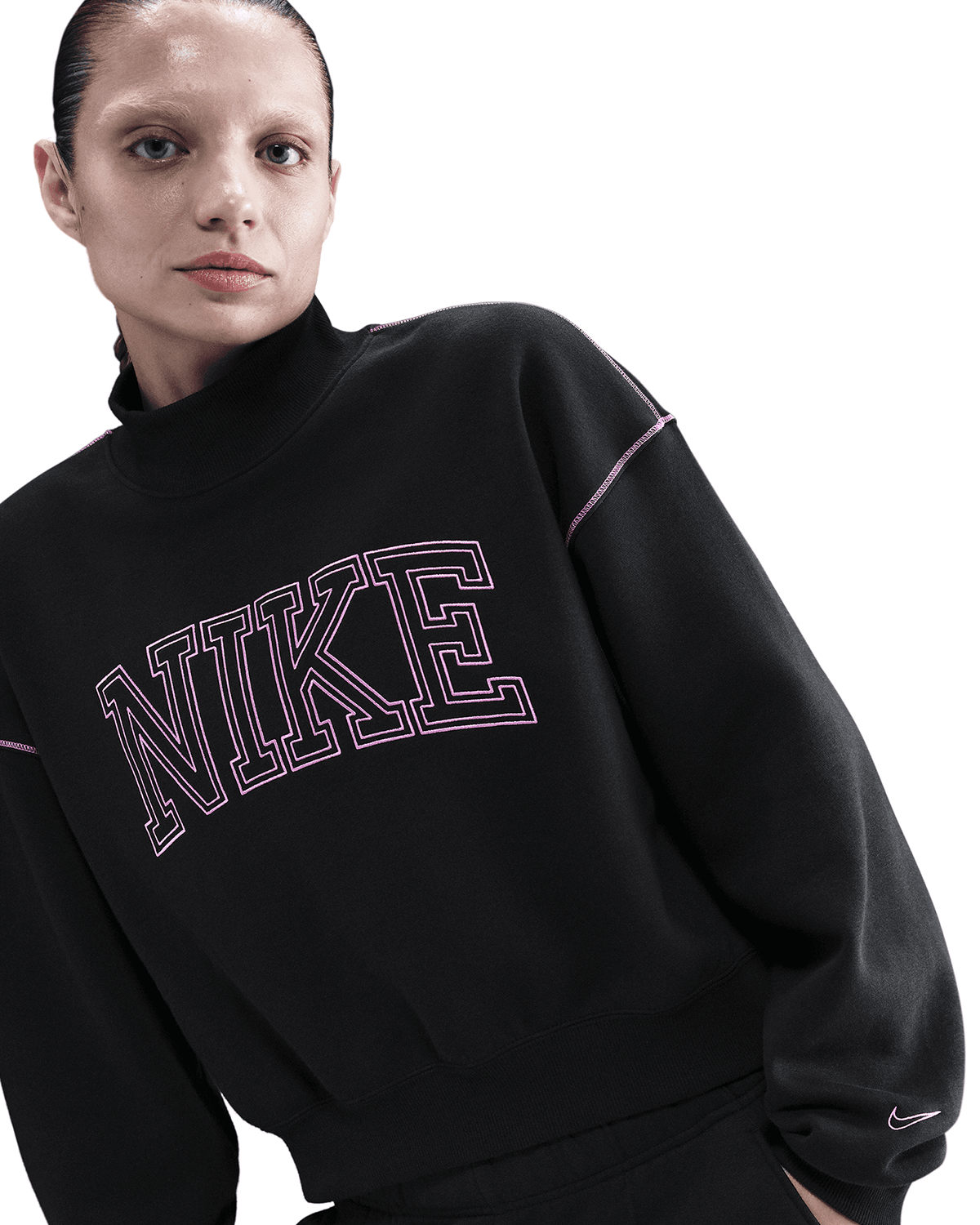 Sportswear Phoenix Fleece Mock Neck Crew